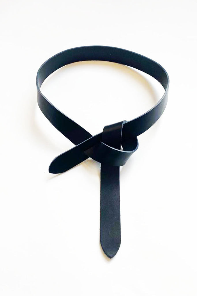 The Easy Leather Belt - Black | Shirty  